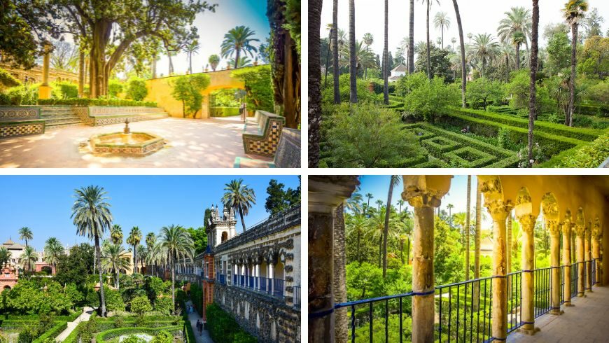 Royal Alcazar Gardens Seville